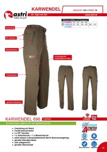 Astri - Produkte Jagd - Karwendel 696