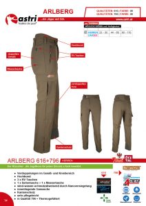 Astri - Produkte Jagd - Arlberg 616