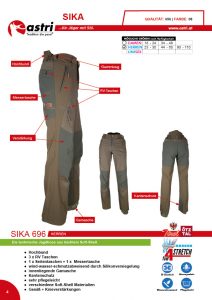 Astri - Produkte Jagd - Sika 696